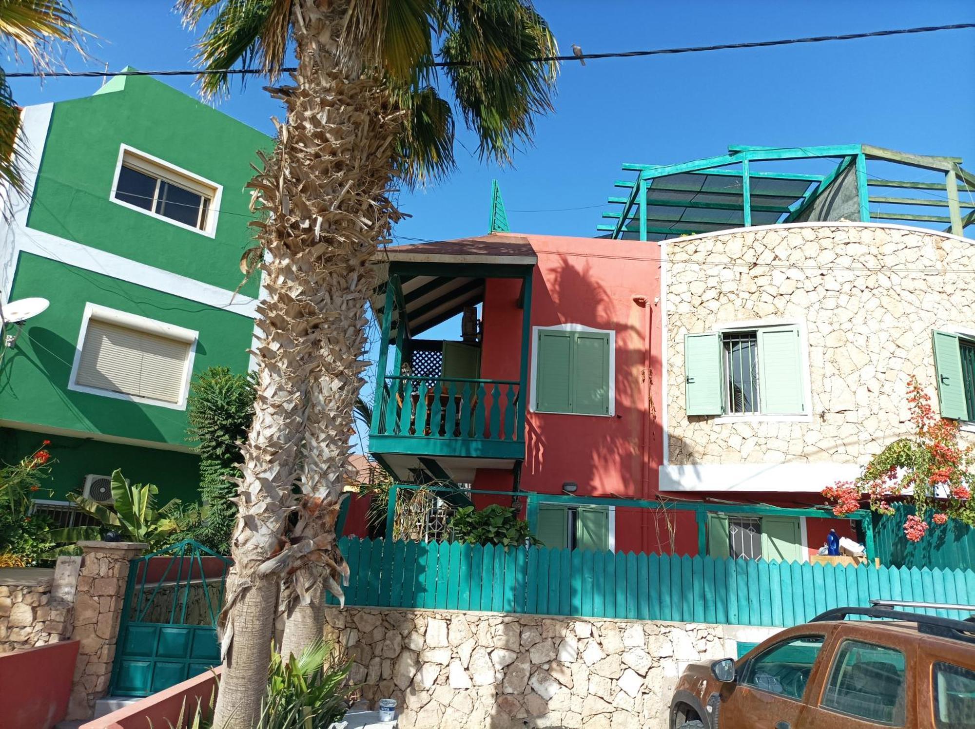 Sal Service Ibiscus Beach Ocean View Apartment Santa Maria Exterior photo